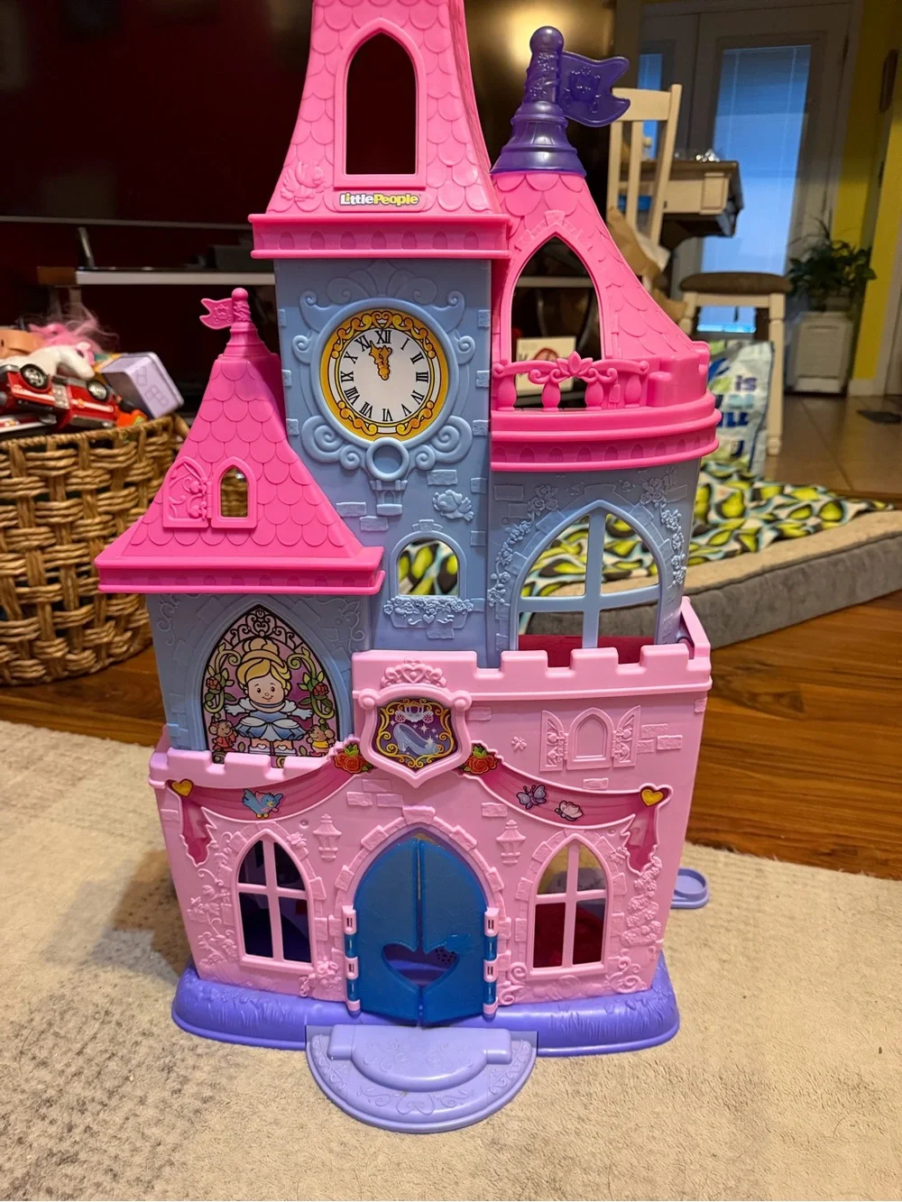 Fisher Price Little People Disney Princess Songs Palace Castle 5 Figures